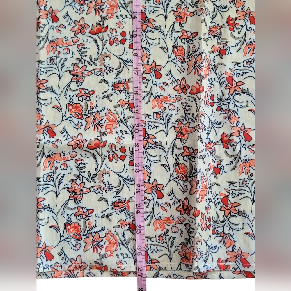 Boho Tops Blouses for Women V Neck Floral Summer Shirts Trendy Short Sleeve - Picture 8 of 14